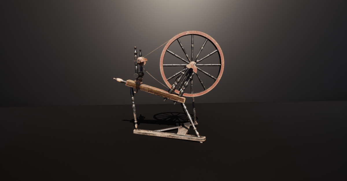 Spinning Wheel 01 – Unreal/Assetstore